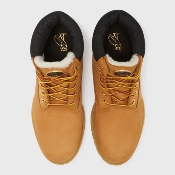 Timberland x OVO 6” Boots Wheat Nubuck Size 13 NIB - Picture 13 of 14